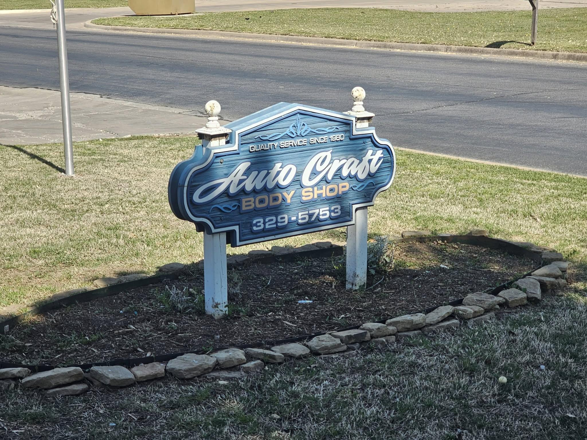 Auto Craft sign
